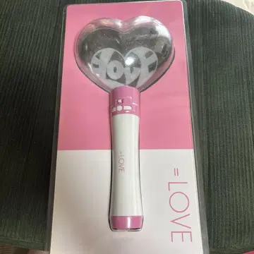 =LOVE 이코러브 응원봉 하트
