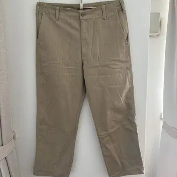 GUNG HO OUT DOORS 베이지 치노 팬츠