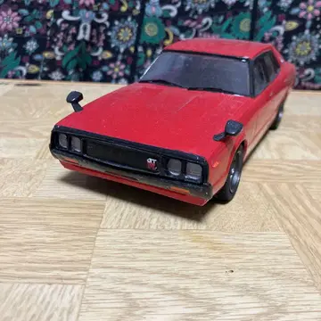스카이라인 GT-R 레드 닛산 자동차 프라모델 1/24 이미지 우선합니다