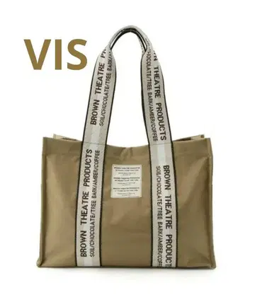 VIS BROWN THEATRE PRODUCTS 토트백