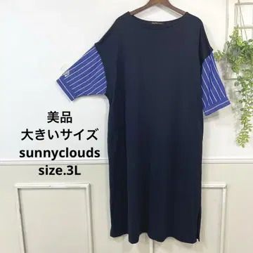 새상품급 빅 사이즈 sunnyclouds 원피스