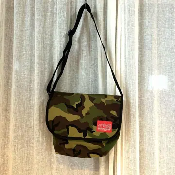 Manhattan Portage 카모 패턴 숄더백 레어 미사용