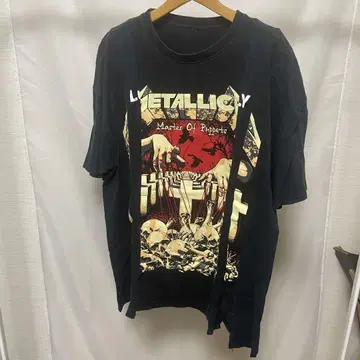 METALLICA 밴드T 티셔츠 XL 블랙 레어