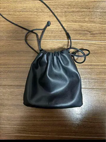 ESLOW 드로우 스트링 숄더백