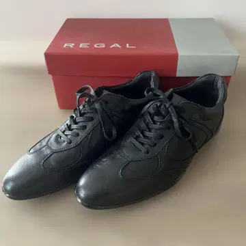 [미사용에 가까움] REGAL 블랙 비즈니스 캐주얼 신발