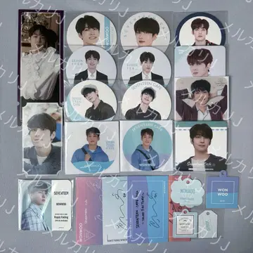 SEVENTEEN 카페 코스터 원우 묶음 판매