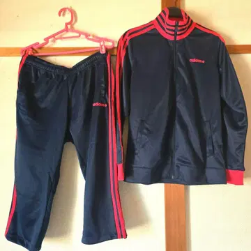 adidas 네이비 핑크 셋업