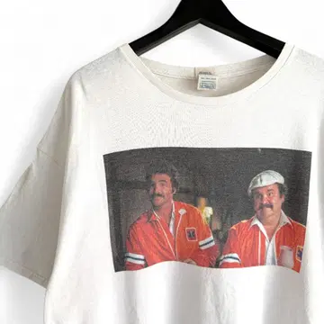 영화 캐논볼 프린트 티셔츠 2XL 화이트 A63