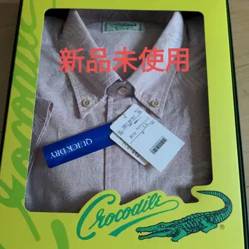 Crocodile 버튼 다운 셔츠 L 사이즈