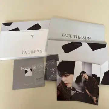 SEVENTEEN FACE THE SUN 혜택 세트