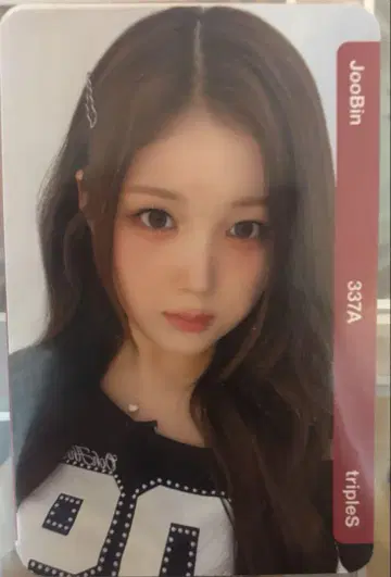 QR 미사용 tripleS Joobin Objekt 337A