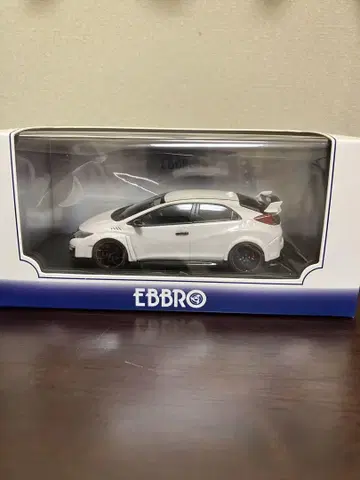 1/43 EBBRO 혼다 시빅 타입 R 2015 보호 케이스 포함