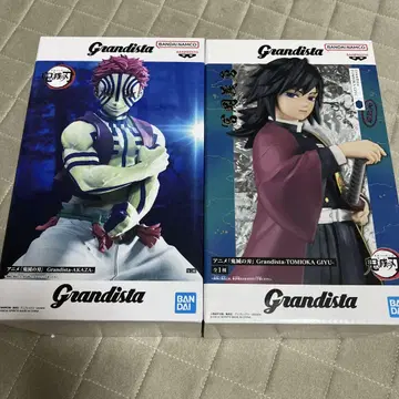 Grandista 아카자 & 토미오카 기유 피규어 세트