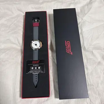 SUBARU STI 오리지널 디자인 손목시계 그레이
