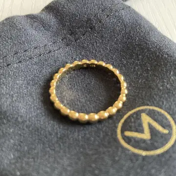 일본 미입고 MEJURI Metallic Sphere Ring