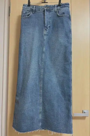 ZARA 데님 롱 스커트 M 사이즈