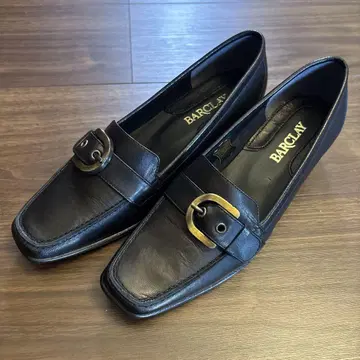 BARCLAY 버클 블랙 로퍼 23cm 새상품 박스 포함