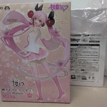 하츠네 미쿠 일러스트 피규어 벚꽃 2020 Ver. 타이토 크레인 한정판