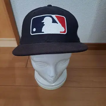 MLB 블랙 야구 모자 61.5cm
