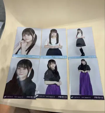 노기자카46 브로마이드 카가와 컴프 비대칭 라이브T 이토 리리아