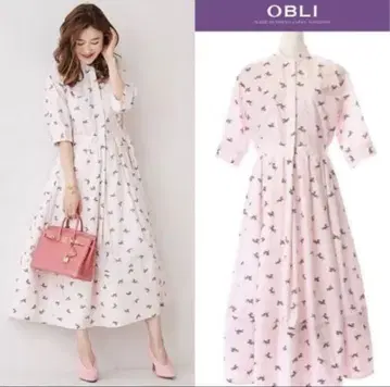 [미사용 새상품] OBLI 호스 셔츠 원피스