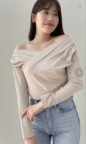 Asymmetric Cotton-blend Jersey Top