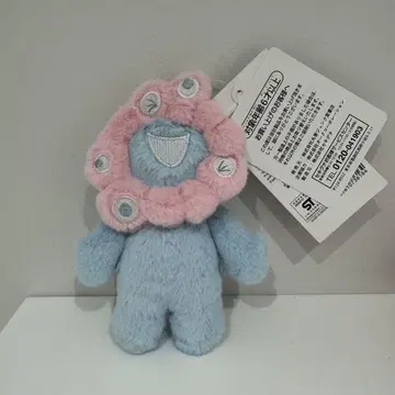 오사카 엑스포 EXPO akuaku 마스코트 파스텔 스카이블루 카라비너