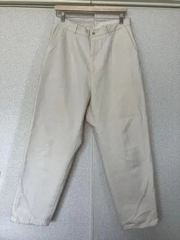 스티븐 앨런 슬랙스 화이트 stevenalan TAPERED