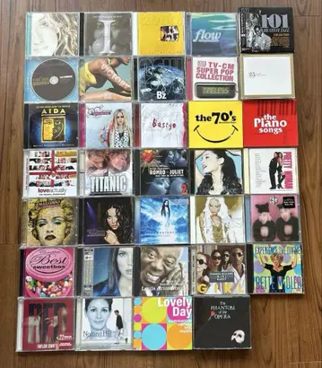 새상품급 CD 컬렉션 34장