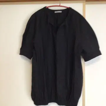 띠어리 럭스 블랙 블라우스