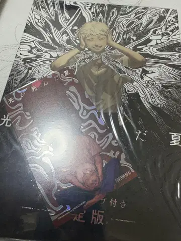 빛이 죽은 여름 특장판 특전 카드 스트랩 포함