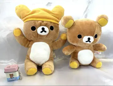 덤 포함 산엑스 리락쿠마 봉제 인형 세트 당시 물건 san-x