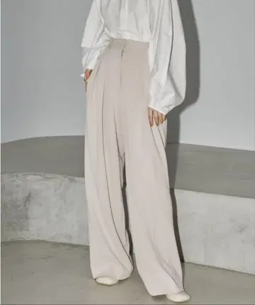TODAYFUL Doubletuck Twill Trousers 수선 있음