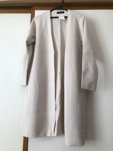 UNTITLED 베이지 롱 가디건 M 사이즈