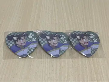 닌타마 란타로 난자타운 하트 캔뱃지 시오에 몬지로