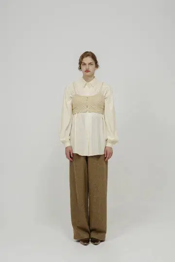 Eaphi MIX PATTERN KNIT 뷔스티에 에피 뷔스티에