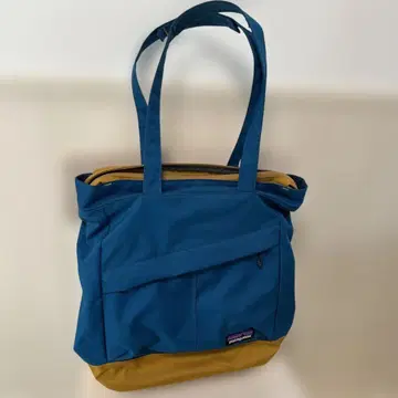 Patagonia 파랑 & 노랑 토트백 49245FA15/2WAY