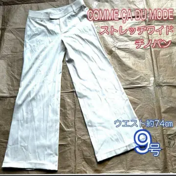 COMME A DU MODE 꼼사데모드 스트레치 와이드 팬츠 9호