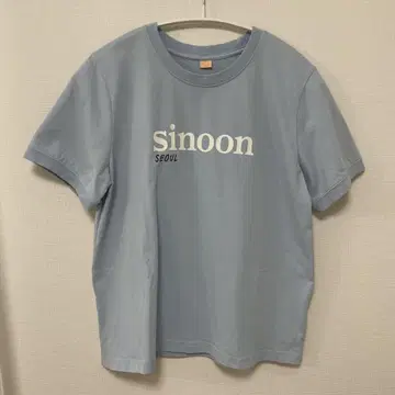 sinoon SEOUL 스카이블루 티셔츠
