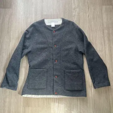 EEL Mushroom Jacket M 다크 그레이 가디건