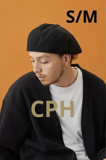 CPH 캐스켓 575TC TWILL CASQUETTE / BLACK