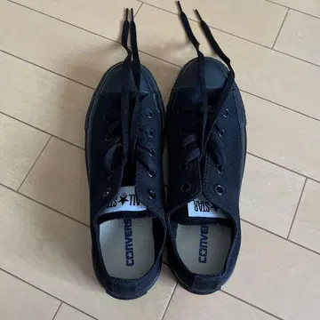 CONVERSE ALLSTAR 컨버스 블랙 스니커즈 미사용 새상품