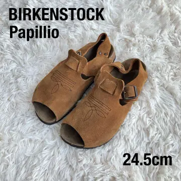 [새상품급] 버켄스탁 Papillio 샌들 비엔나 브라운 스웨이드