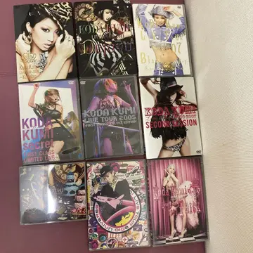 Koda Kumi DVD 컬렉션 8장+1장 코다 쿠미