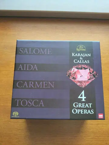 ESOTERIC/SACD 에소테릭 카라얀&카라스 그레이트 4 오페라즈