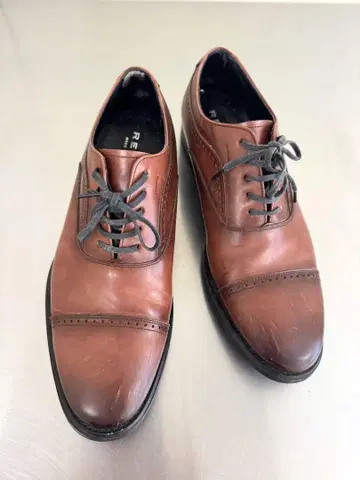REGAL 브라운 레이스업 슈즈