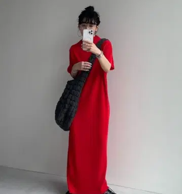 wee9s 데일리 데일리 슈퍼 스트레치 플리츠 원피스[반팔]