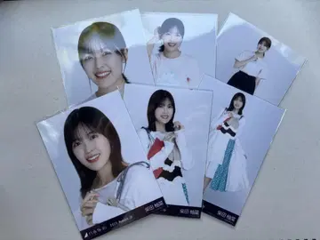 노기자카46 시바타 유나 카가와 라이브 t셔츠 사복 비대칭 브로마이드