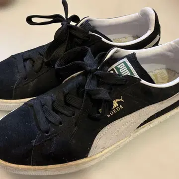 PUMA Suede 스니커즈 블랙/그레이