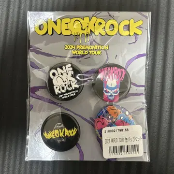 ONE OK ROCK premonition world tour 캔뱃지